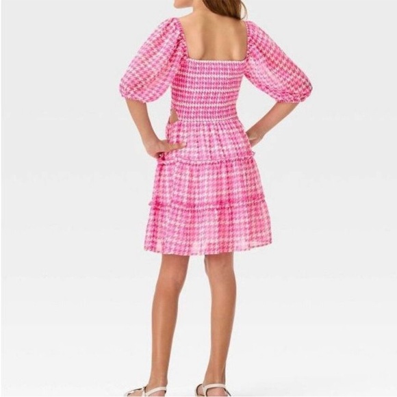NWT! Art Class smocked dress. Pink pattern. Various sizes - Picture 3 of 9
